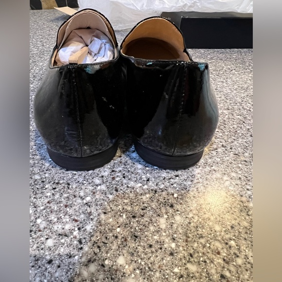 Naturalizer women’s loafers-EMILINE, BLACK PATENT Size 8W - Picture 3 of 8